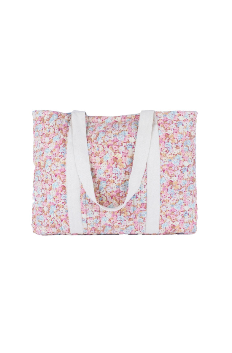 louise misha patchwork thais tote bag in patch sweet pastel