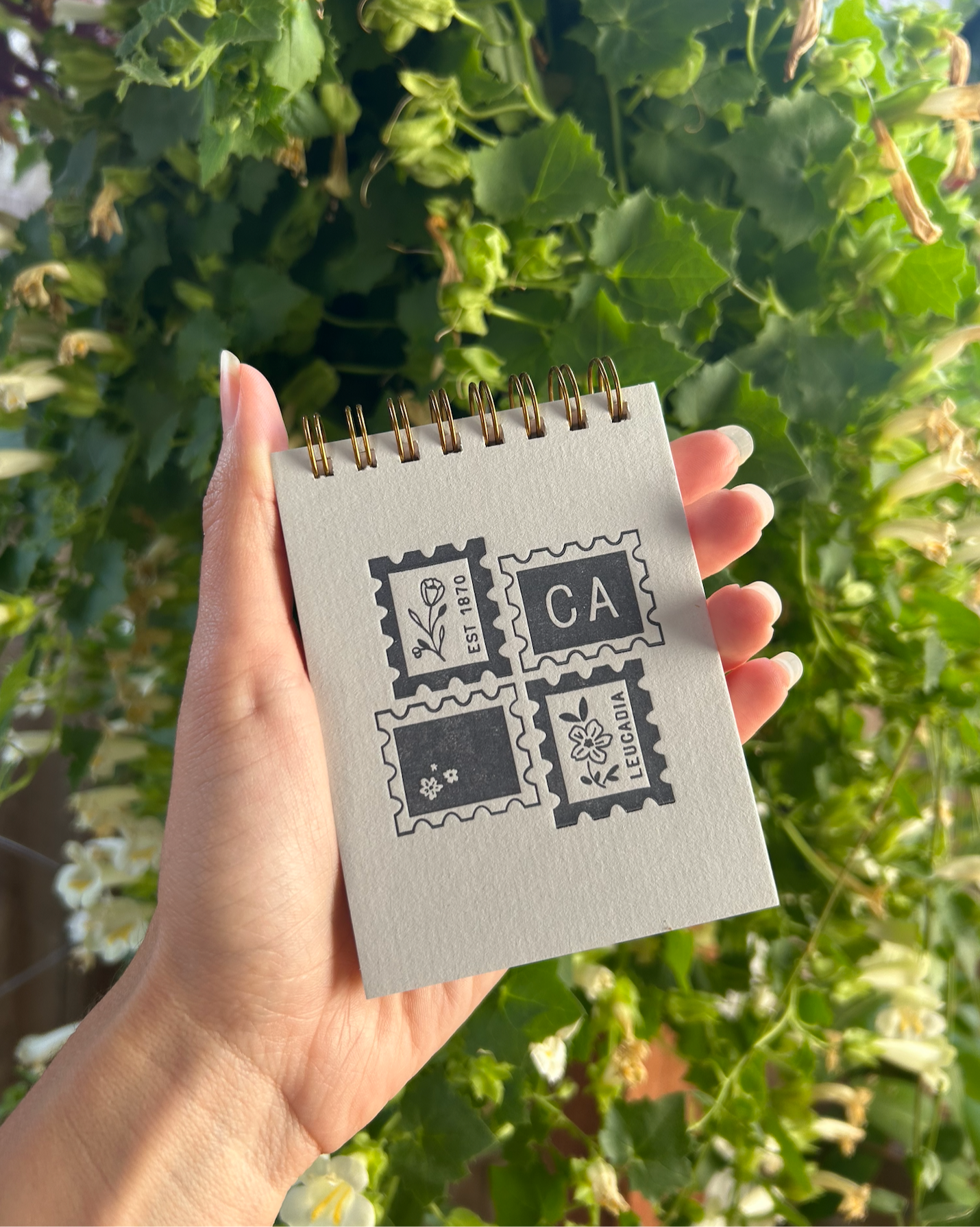 Leucadia Stamp Mini Notebook