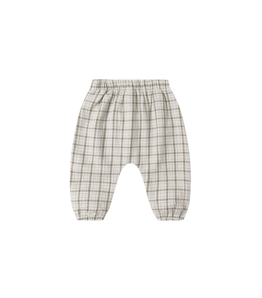 Plaid Woven Pant