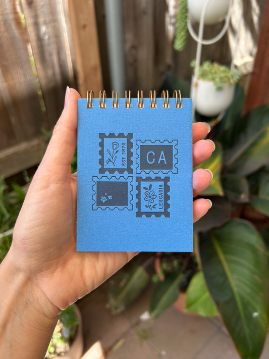 Leucadia Stamp Mini Notebook