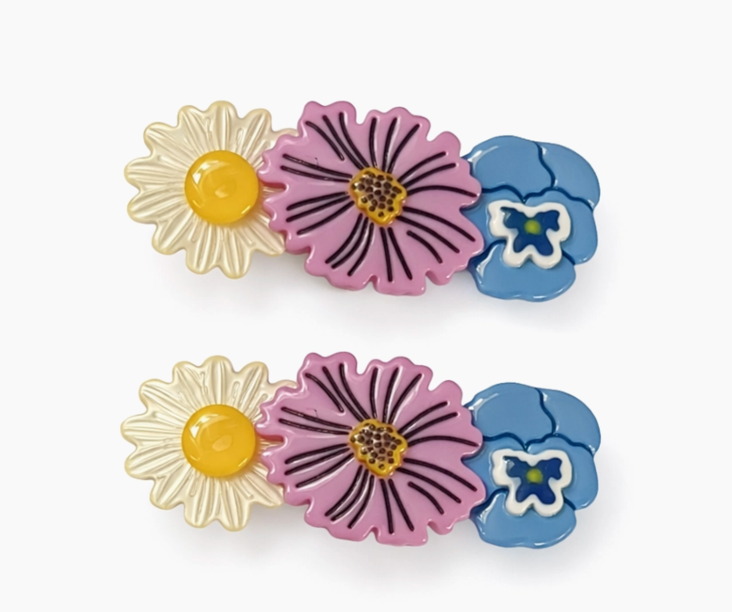 Garden Mix Barrette Set mackbecks