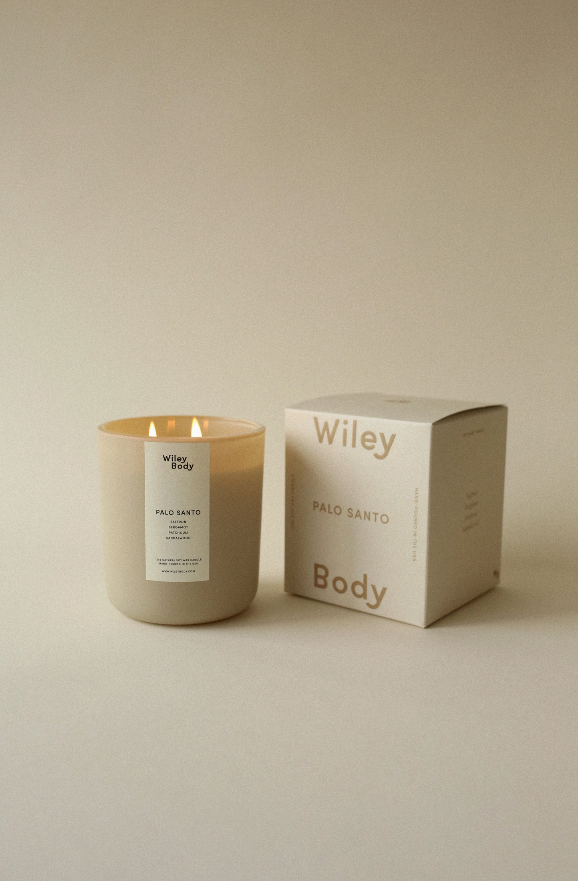 Wiley Body Palo Santo Candle 