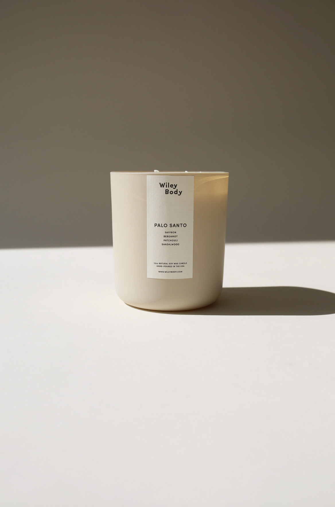 Wiley Body Palo Santo Candle 