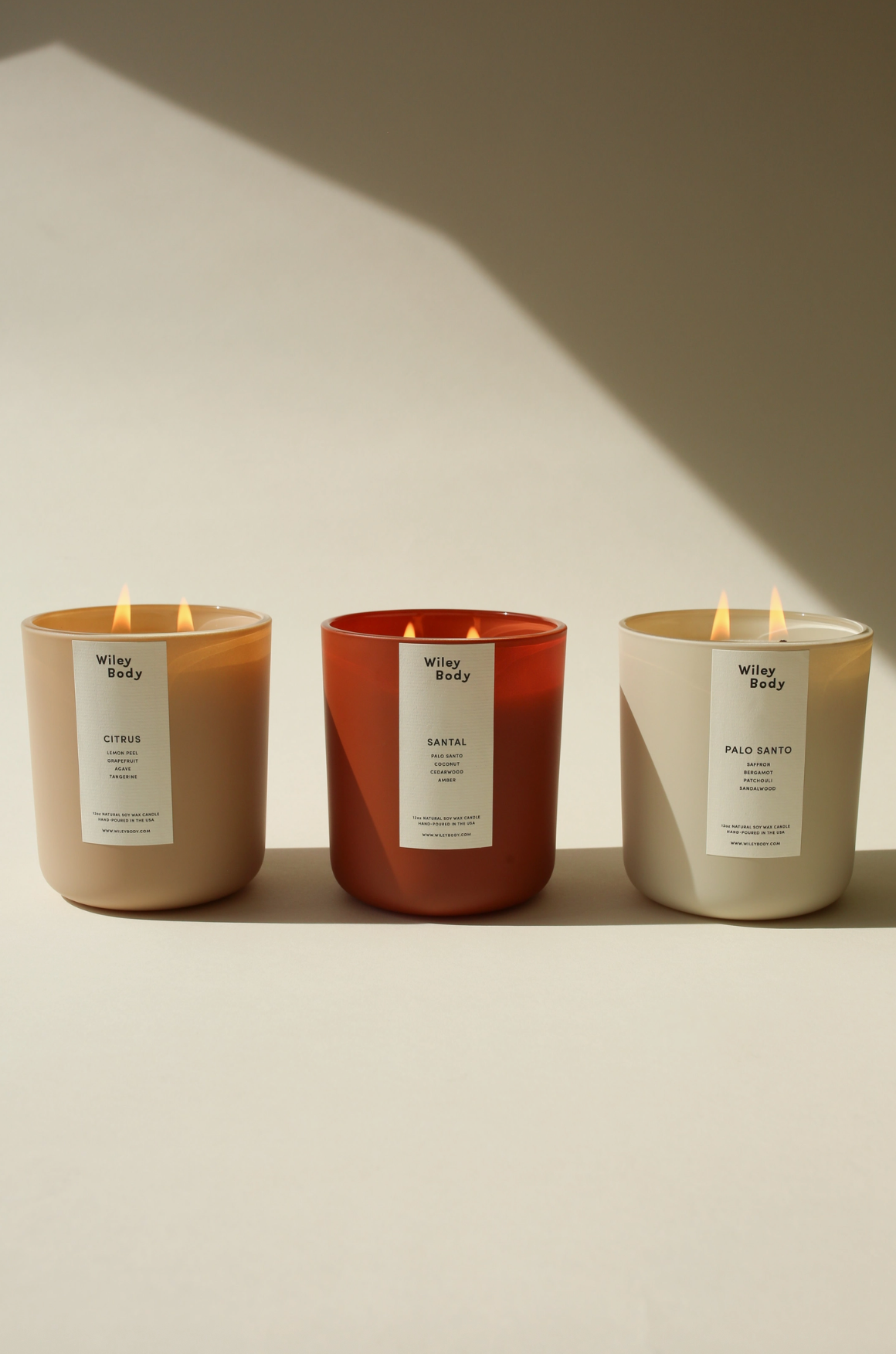 Wiley Body Palo Santo Candle 