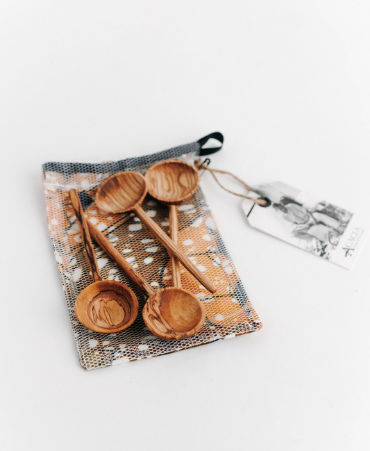 Olive Wood Spoon Set