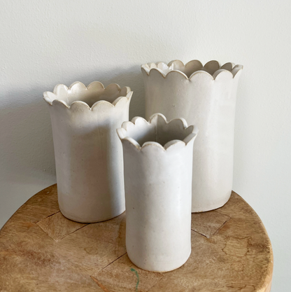 Scallop Vase