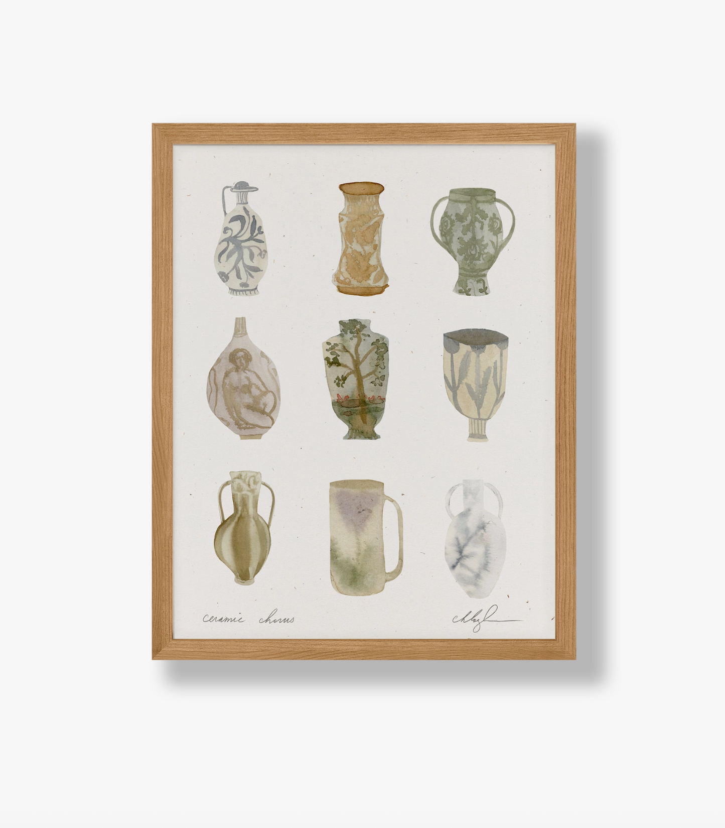 Ceramic Chorus Print