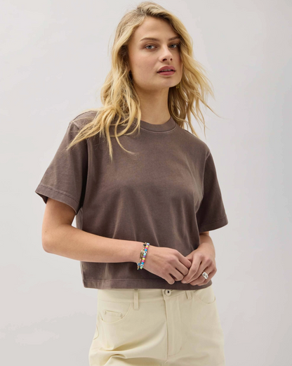Relaxed Cropped Tee