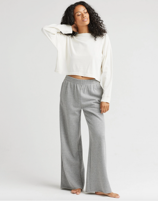 Relaxed Cropped Long Sleeve