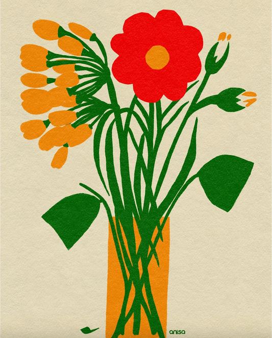 Fresh Picked Bouquet Print