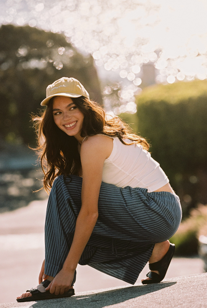 Laundered Striped Pants