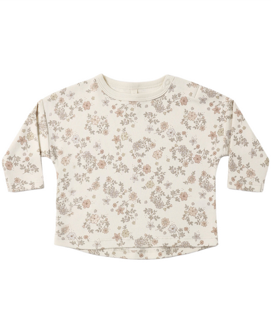 Floral Vine Long Sleeve Tee