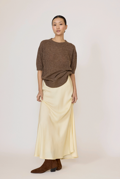 Bias Maxi Skirt