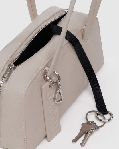 Recycled Leather Bowler Bag