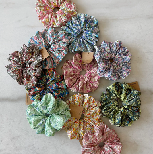 Meadow Bloom Floral Scrunchie billy bamboo