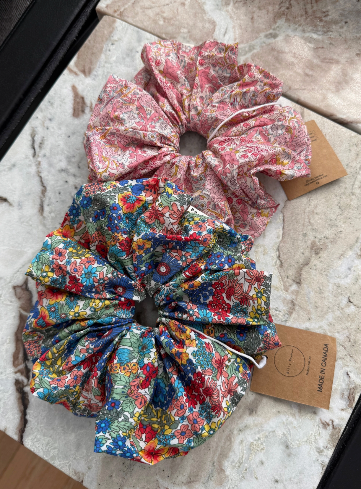 Meadow Bloom Floral Scrunchie billy bamboo