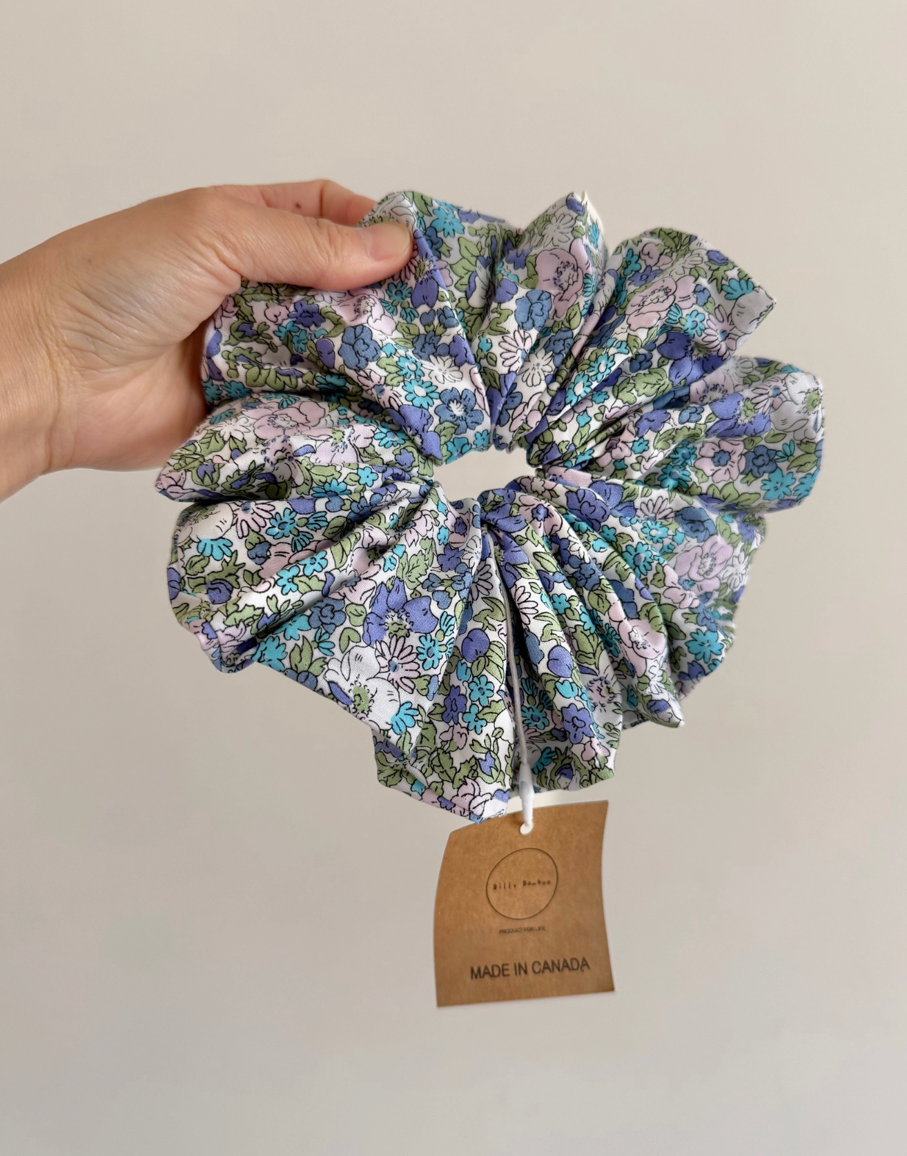 Meadow Bloom Floral Scrunchie billy bamboo
