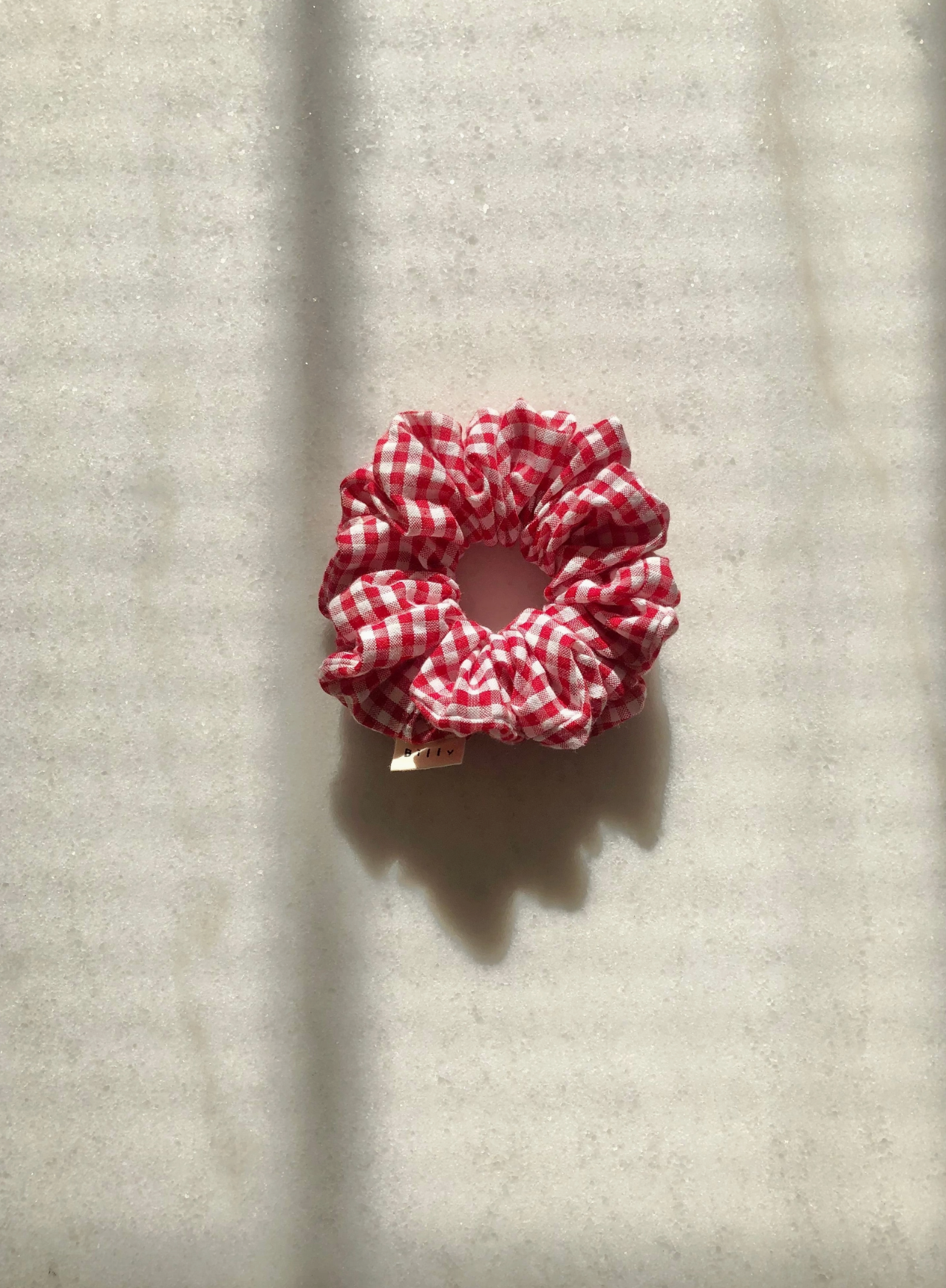 Gingham Scrunchies