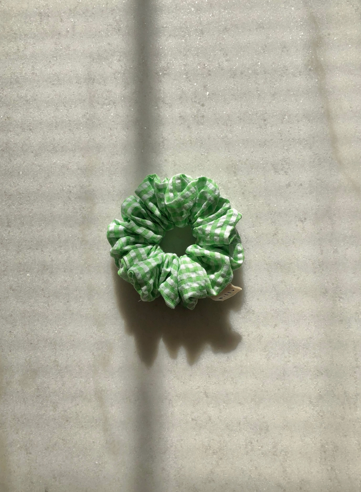 Gingham Scrunchies