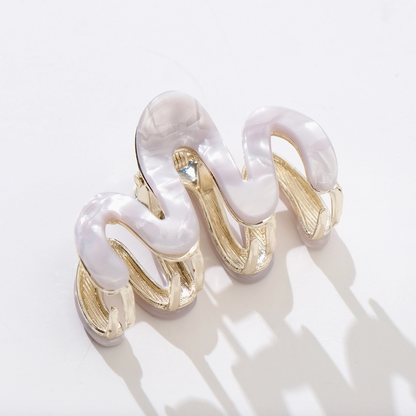 Mini Coastal Willow Claw Clip