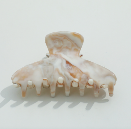 Small Calacatta Gold Claw Clip