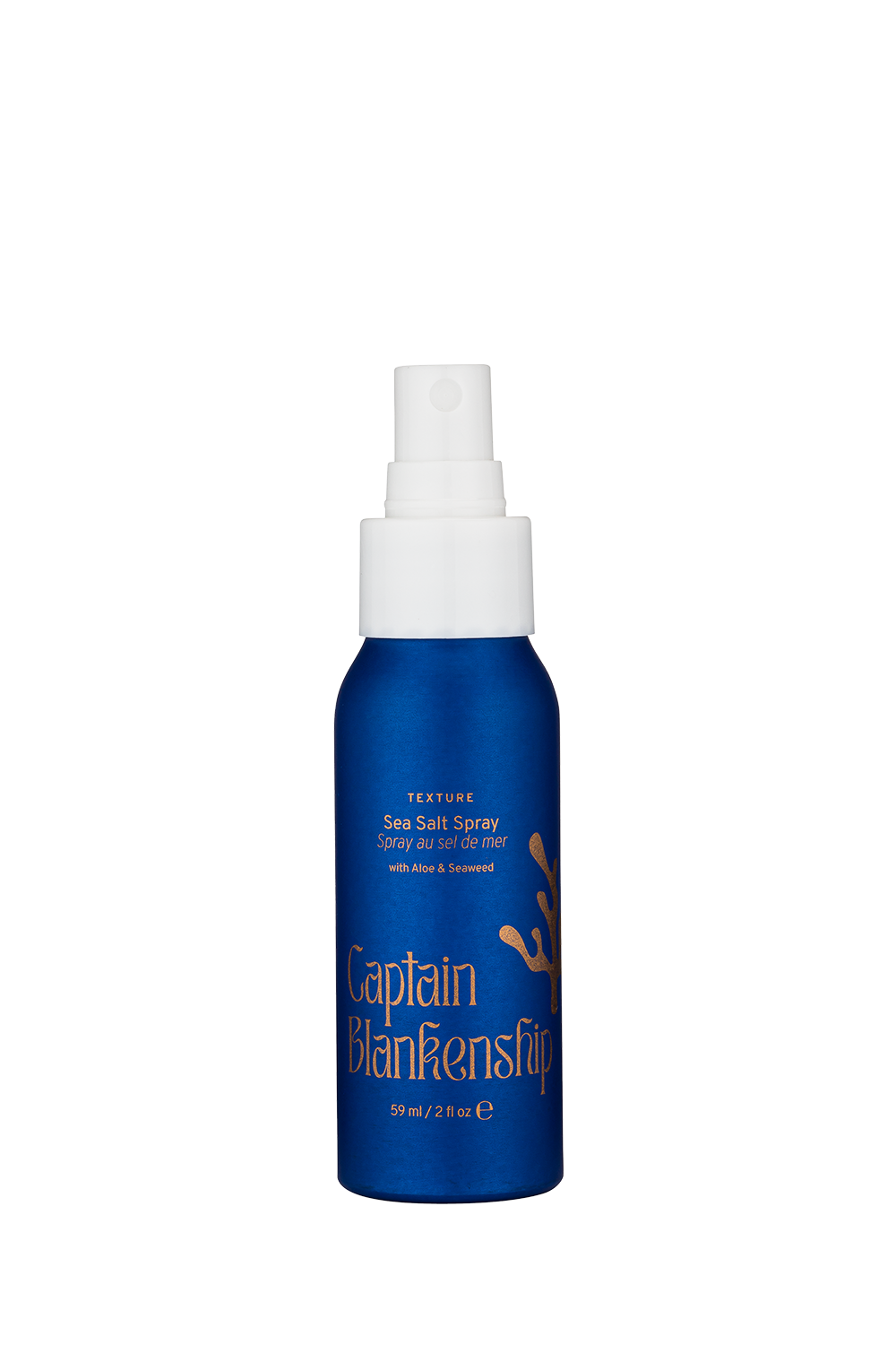 captain blankenship sea salt spray organic with aloe and seaweed
