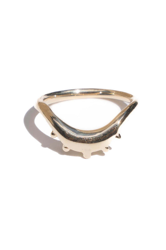 Moneh Brisel Rising Sun Ring