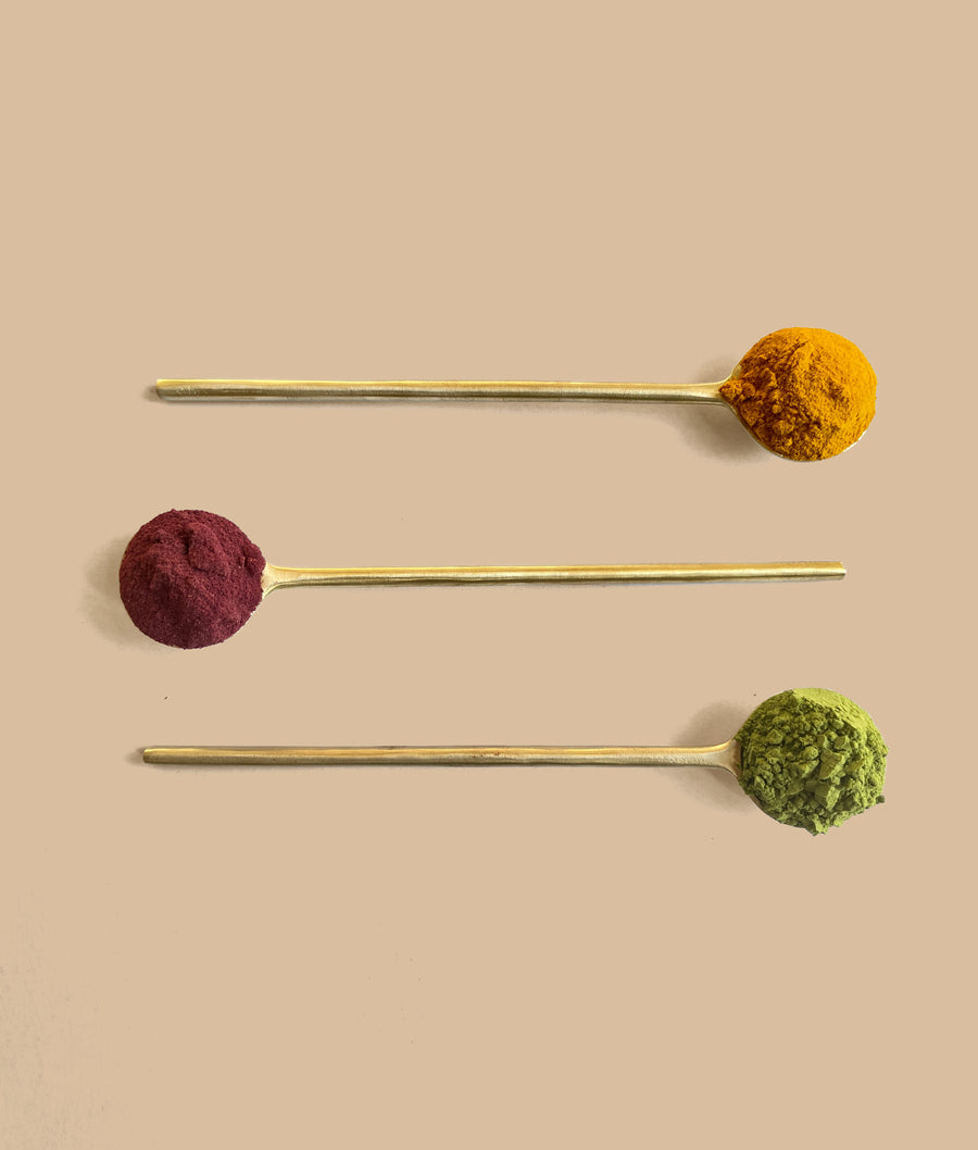 Anima Mundi Handmade Solid Brass Spoon