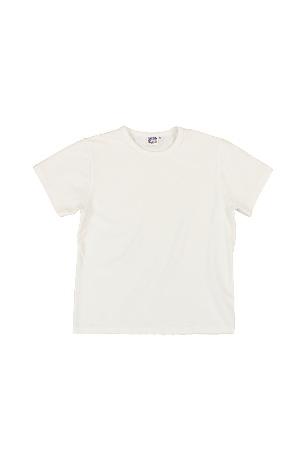 Jugmaven hemp and cotton blend tiny tee crop top. Sustainably made.