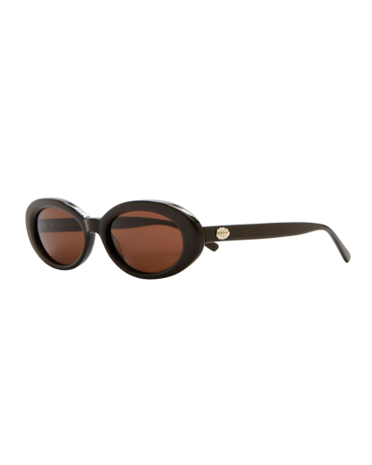 The Sweet Leaf is a small-ish silhouette that flatters a variety of head sizes. Its thin, adjustable temples allow for a more universal fit. Handcrafted bioacetate frames—biodegradable, plant-based, earth-friendlier. Rx-ready.