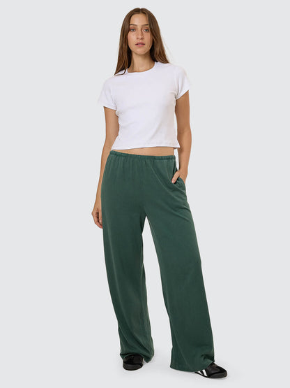 Hemp Relax Pant in Sea Pine