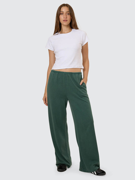 Hemp Relax Pant in Sea Pine