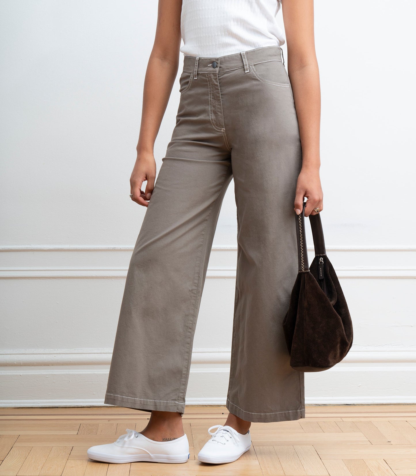 Toni Wide Leg Ankle Pants