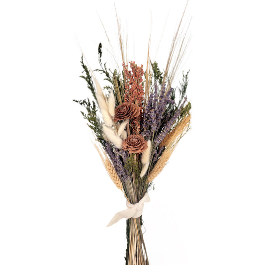 Lavender and Grains Dried Floral Bouquet