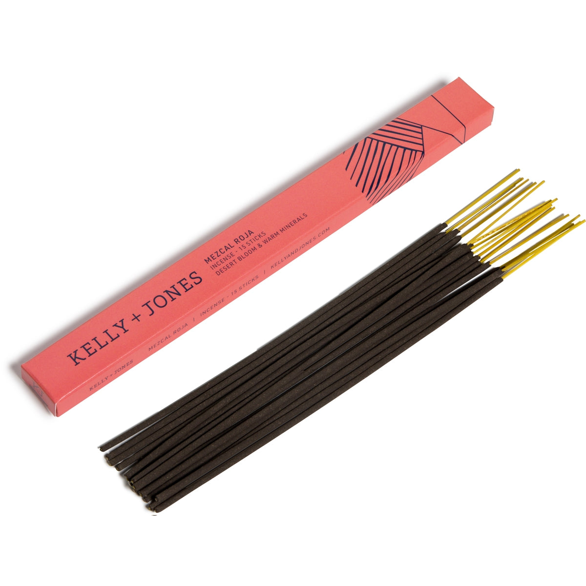 Journey into the agave fields of Mexico with Eau de Mezcal – fragrance inspired by the world’s most enrapturing spirit. A box of 15 hand-infused, 10” inch charcoal incense sticks made with pure essential oils.