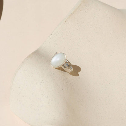 White Lotus Ring