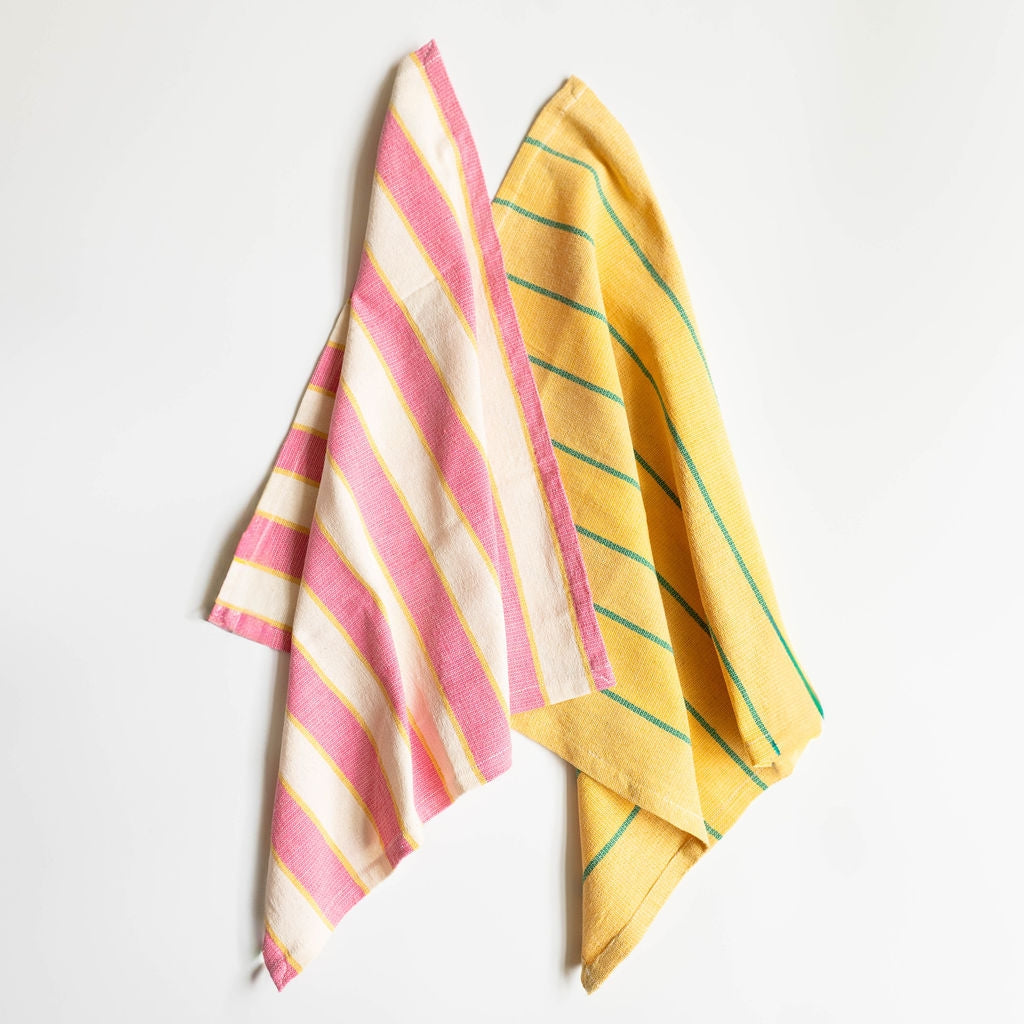 volverde Lima Y Melón Tea Towel Set