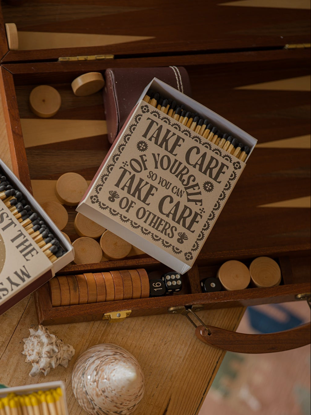 Take Care of Yourself Match Box