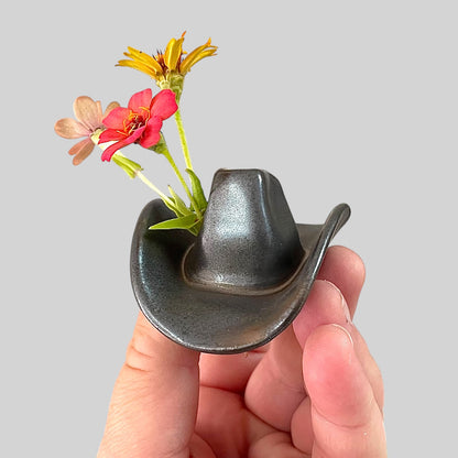 Ceramic Cowboy Hat