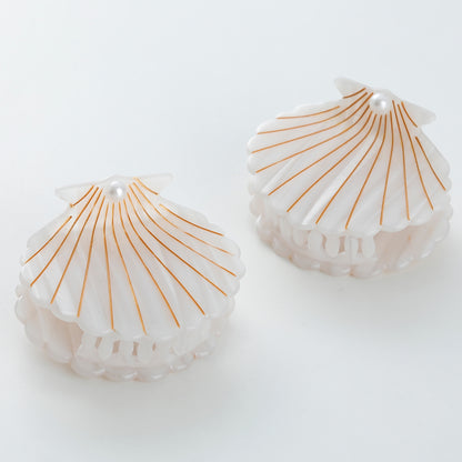 Pearl Seashell Claw Clip