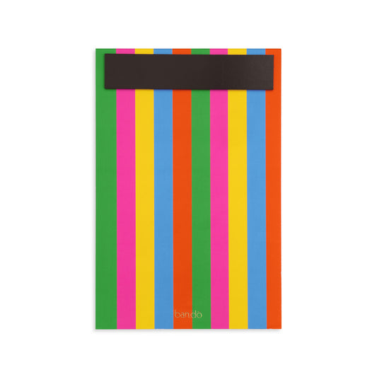 Meal planning can save time and brainpower! This shopping list features a magnetic back and 52 perforated pages.