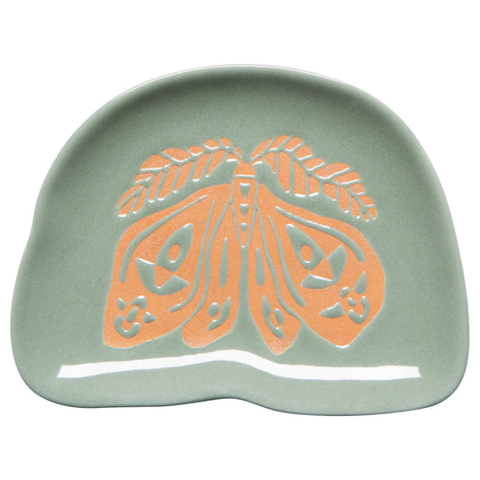 This Nocturna imprint trinket tray makes a delightful addition to your desk, dresser or anywhere else you want to collect your trinkets and treasures. Danica Studio