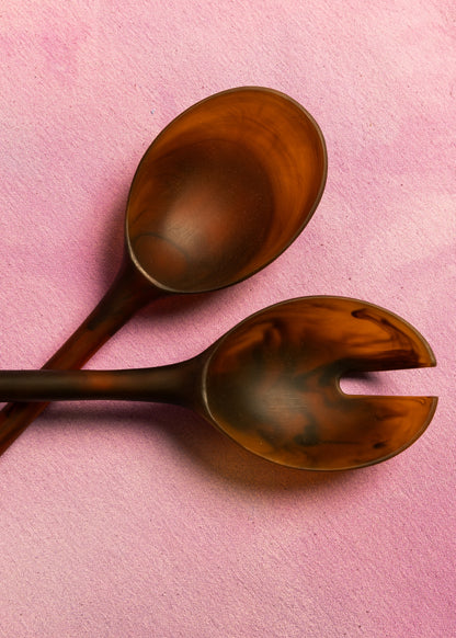 Amber Salad Servers