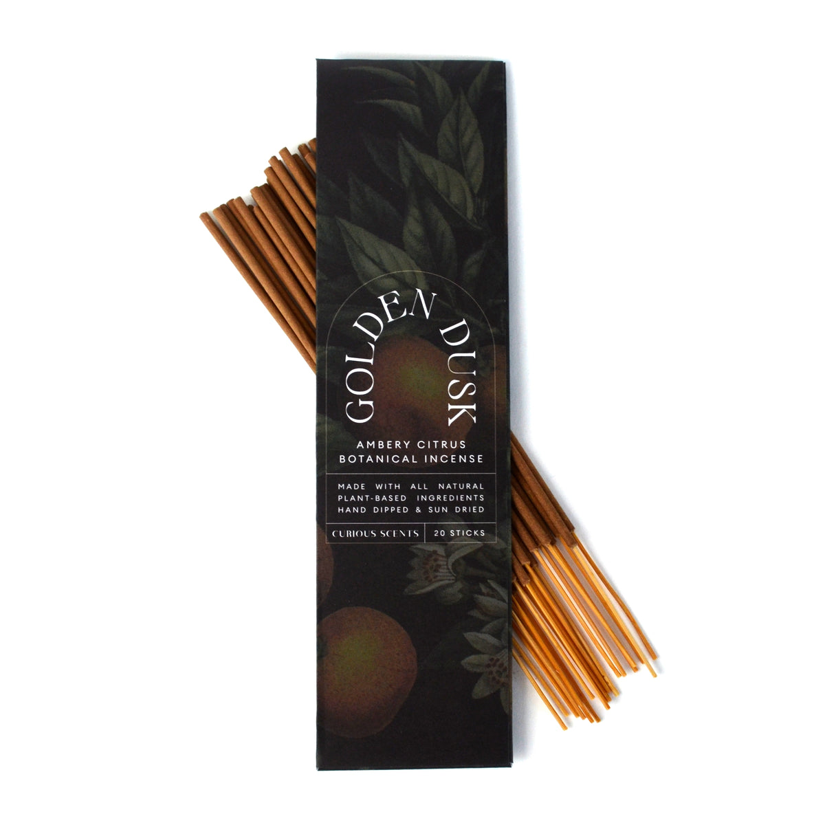 Golden Dusk Amber Citrus Incense