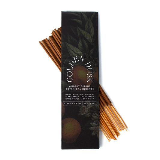 Golden Dusk Amber Citrus Incense
