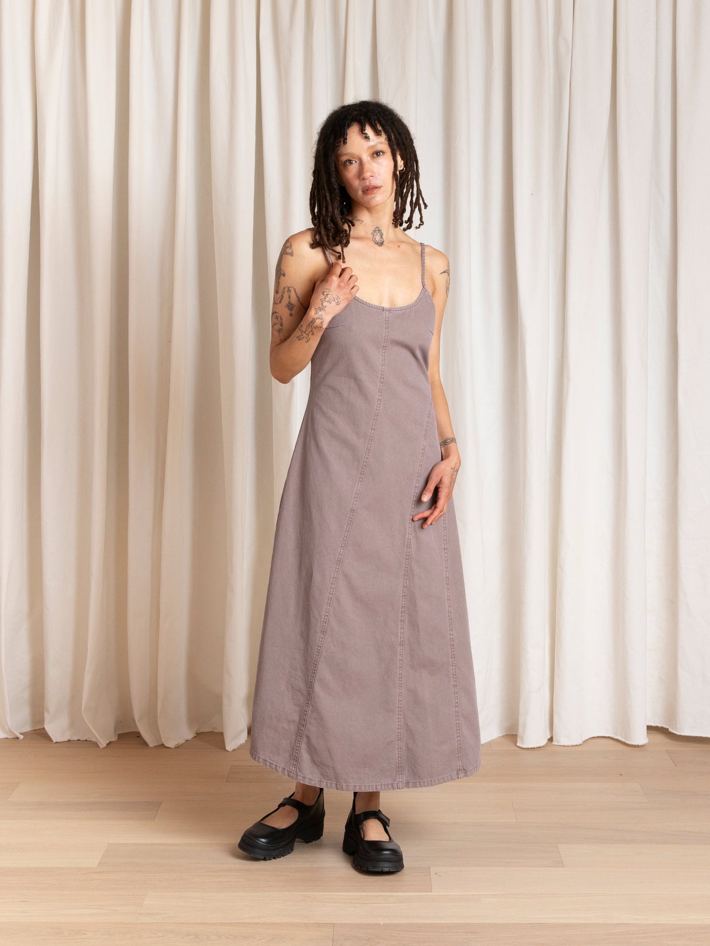 Seamed Tank Dress