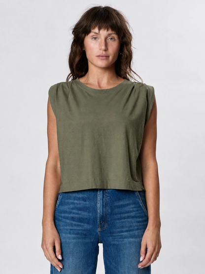 Jackie Pleated Tank Top