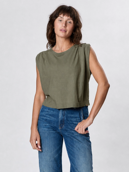 Jackie Pleated Tank Top