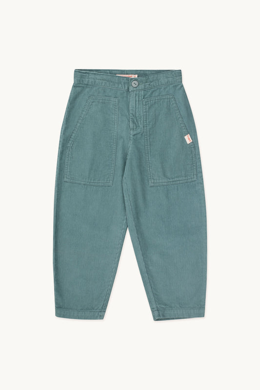 Crafted from cotton these Corduroy Pants are perfect for the winter season. With button and zip-fly opening and large pocket detail, enjoy the comfort of this winter wardrobe staple. Made in Portugal.