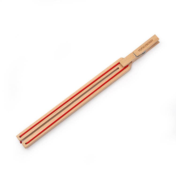 FSC birch wood paper plane launcher that makes a great stocking stuffer